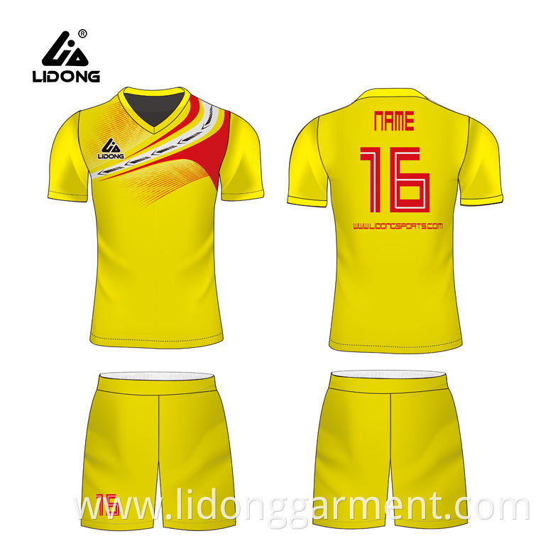 SUPER SEPTEMBER Wholesale Football Jerseys Soccer Team Wear Soccer Jersey Uniform Set Uniform For Men